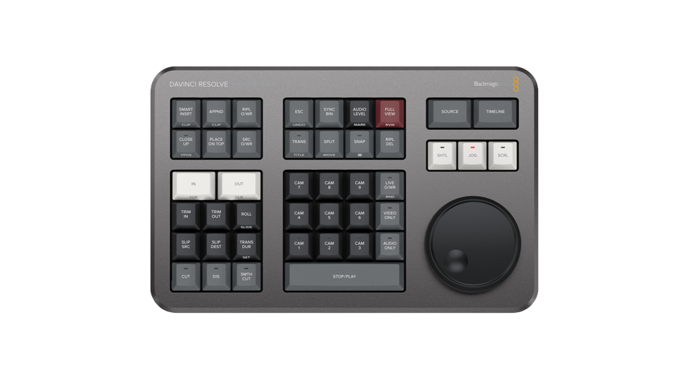 DaVinci Resolve Speed Editor